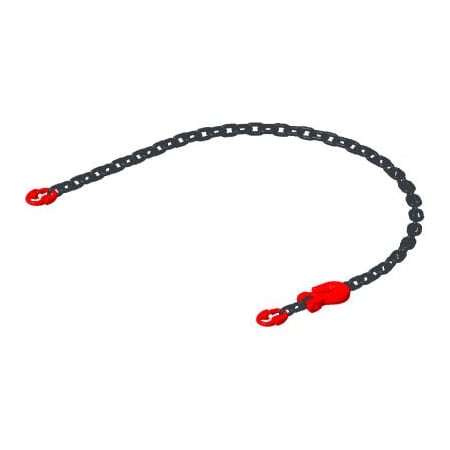 Machining & Welding By Olsen M & W 8' Long Mast Tie Off Chain for 20988 Forklift Basket, 3500 lb. Capacity - 20410 20410